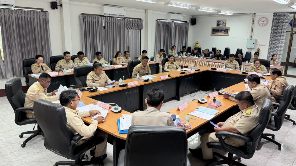 องค์การบริหารส่วนตำบลสามกระทาย จัดประชุมสภา สมัยสามัญ สมัยที่ 3 ครั้งที่ 1 ประจำปี พ.ศ. 2569 