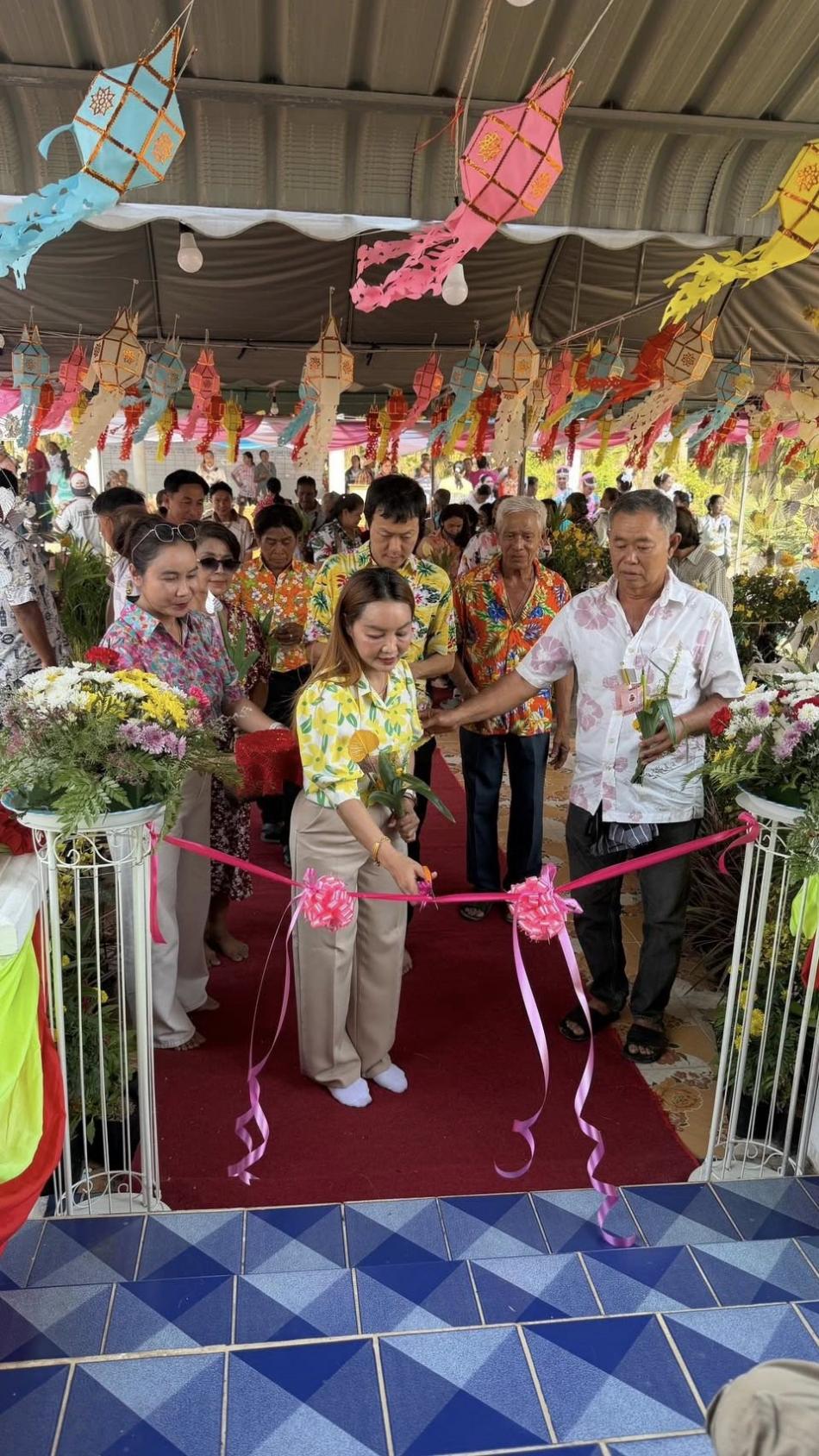นายธิตินัย ตั้งบูรพาจิตร์ และสส.สังคม แดงโชติ เป็นประธานในพิธีเปิดงานประจำปี ณ วัดสามกระทายตำบลสามกระทาย อำเภอกุยบุรี จังหวัดประจวบคีรีขันธ์